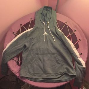An adidas sweatshirt